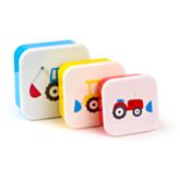 Tractor Lunch Boxes - Set of 3 - Small, Medium & Large