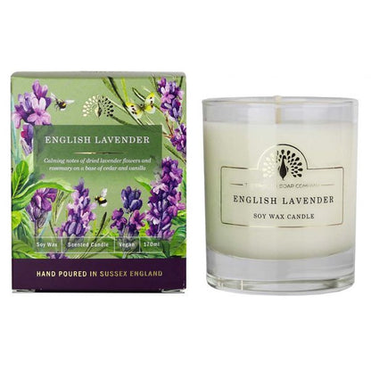 The English Soap Company - English Lavender Candle (170ml)