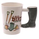 Gardening Mug - with Welly Boot Handle