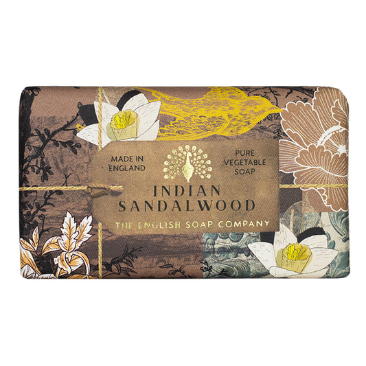 The English Soap Company - Anniversary Collection - Indian Sandalwood Soap Bar (190g)