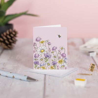 Wrendale Designs - Card - Mini - Just Bee-cause