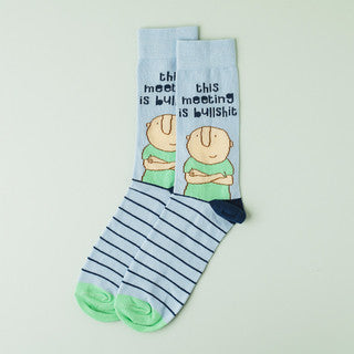 Rosie Made a Thing - Cotton Socks - Bullshit Meeting (UK 7-12)