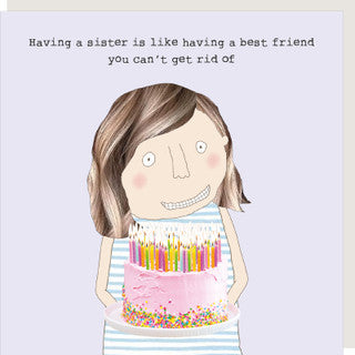 Rosie Made A Thing - Card - Happy Birthday- Sister Best Friend