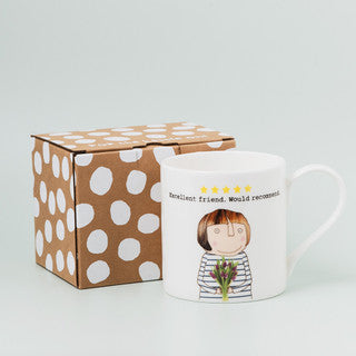 Rosie Made a Thing - Boxed Bone China Mug - Excellent Friend