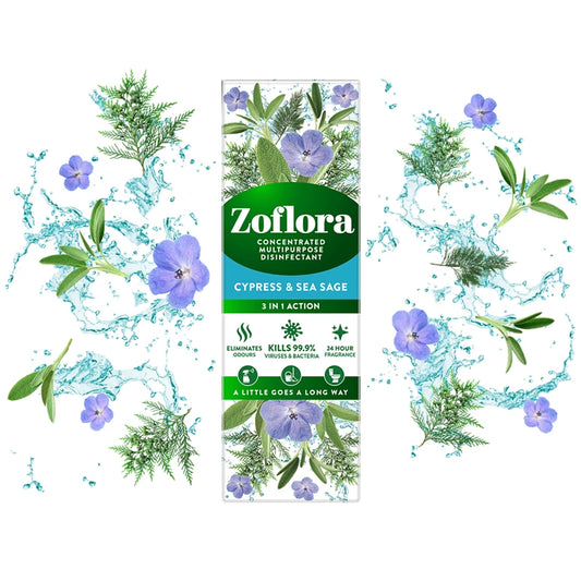 Zoflora Concentrated Disinfectant - Cypress & Sage - 120ml